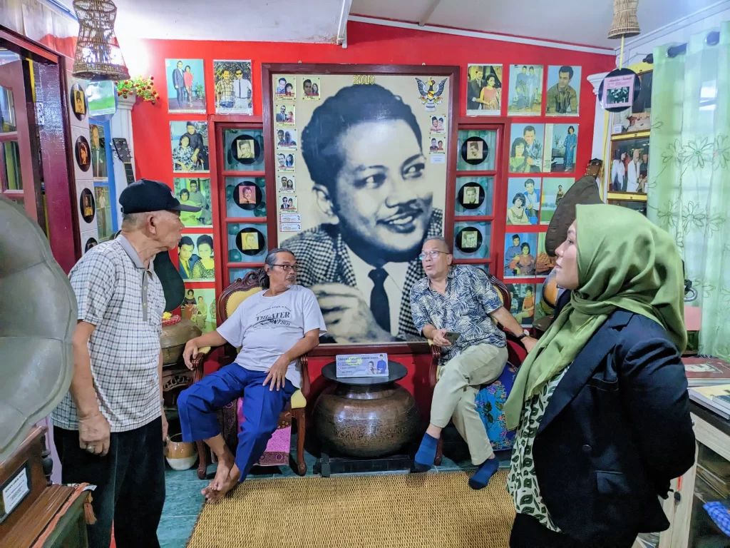 Suasana kunjungan PEMEKAR ke Galeri Lebok Dana pada Februari 2024